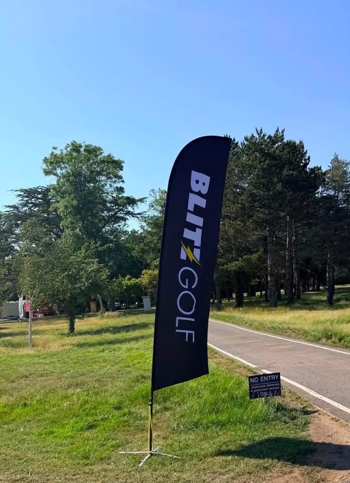 Blitz Golf flag at Bush Hill Park Golf Club