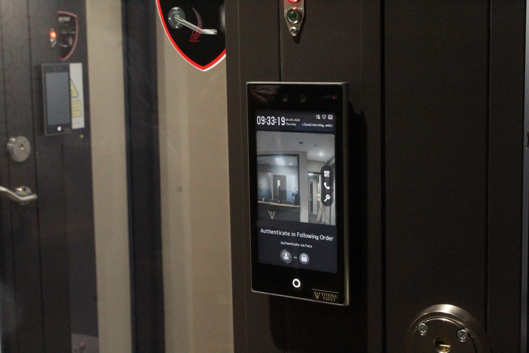 Secure biometric access at Vitessa Vault