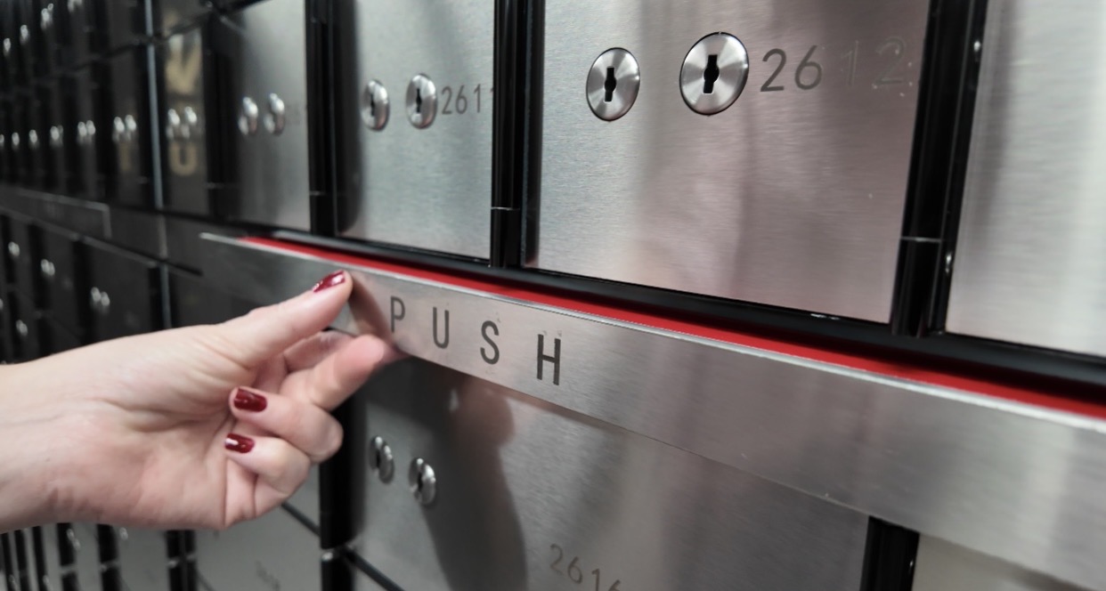 Safety deposit boxes at Vitessa Vault